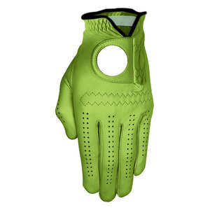 Guantes de golf con impresión de logotipo personalizado, para mano derecha e izquierda, de cuero Cabretta completo, para unisex. - Product Image 2