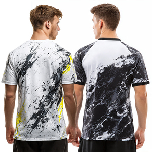 100% Polyester Football Sublimation Shirts Men Sportswear Lightweight Printed Football Jersey Sports Training Sublimation Jersey - Product Image 1