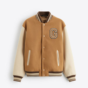 Chaqueta Letterman de alta calidad para hombre, diseñada para atuendos casuales y comodidad en invierno, hecha en Pakistán. - Product Image 1