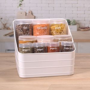 Arctic White (lot de 3) Organisateur de placard incliné en plastique large pour l'organisation de vêtements - Product Image 4