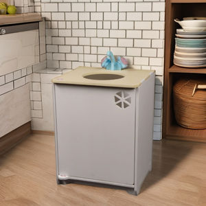 Matériaux durables et sûrs, bords lisses, meubles pour la maison, contreplaqué de pin américain, lavabo pour jouets - Product Image 5