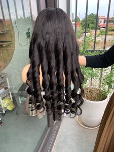 วิกผมสีบลอนด์แบบม้วนผมมนุษย์เด้งดึ๋งผมมนุษย์ผมคนเวียดนาม - Product Image 4