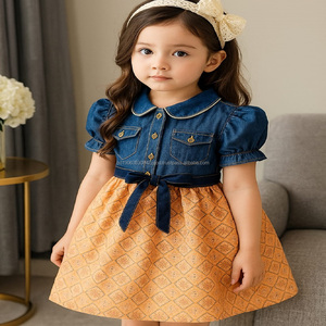 Échantillons Gratuits Nouveaux Ensembles Assortis de Vêtements d'Été pour Filles et Bébés en Polyester : Pantalons et Robes Stylés à Assortir - Product Image 5