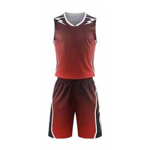 Tenue de sport : Ensemble de basketball dernière génération, design personnalisé, couleurs unies, sublimation, pour le sport en extérieur. - Product Image 4