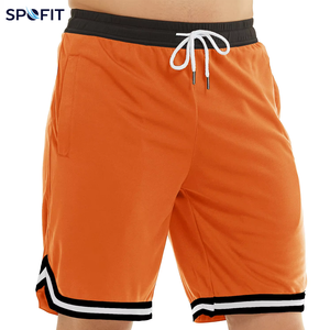 Shorts décontractés personnalisés en maille pour hommes, pour le basketball, la course à pied et l'athlétisme, séchage rapide, polyester/nylon, vente en gros - Product Image 1
