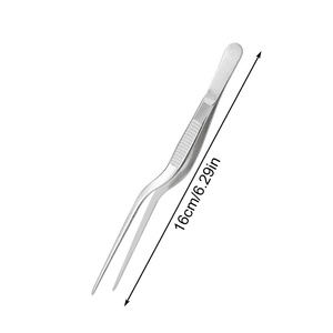 Pince à épiler de précision en forme de pistolet, ensemble de pinces chirurgicales avec pointes dentelées et poignée antidérapante pour l'élimination du cérumen - Product Image 2