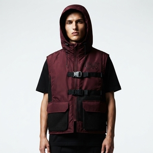 Men's Polyester Cotton <b>Puffer</b> <b>Jacket</b> <b>Vest</b> Regular Sleeve Warm Quilted Winter Outdoor Casual Lightweight Insulated Coat Custom OE - Product Image 4