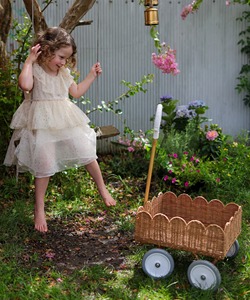 Cesta de almacenamiento hecha a mano con ribetes de conchas marinas rosas, remolque tipo vagón, venta al por mayor, ecológica, hecha en Vietnam, lista para enviar. - Product Image 6