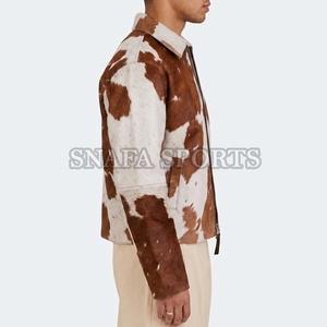 Unique Style Men Fashion Design New Arrival <b>Leather</b> <b>Jacket</b> For Men Easy To Wear Men Hair on <b>Leather</b> <b>Jackets</b> - Product Image 3