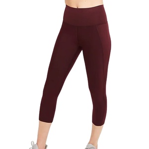 Mallas sin costuras de cintura alta para mujer, pantalones de Yoga con control de barriga y levantamiento de melocotón, tela de secado rápido, suministro de fábrica de ropa deportiva OEM. - Product Image 1