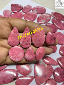 Naturel Rose Thulite Cabochon Lot Pierre Précieuse Cristal De Guérison Thulite Bijoux Pierre Précieuse pour Bijoux Meilleure Qualité Thulite En Gros - Product Image 3