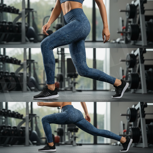 Leggings de sport et de yoga tendance et élégants, personnalisables avec logo, pour la course et l'entraînement, vente en gros - Product Image 3