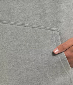 Sudadera con Capucha para Hombre, Talla Grande, Personalizable con Logotipo, Peso Pesado 380 Gsm, Estilo Urbano, Sudadera Oversize Lisa - Product Image 4