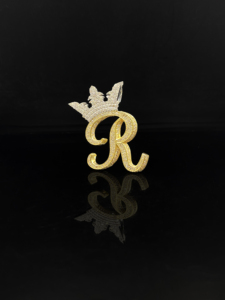 Colgante de Hip Hop con Circonitas Cúbicas para Hombre, The Ice Legacy, con Baño de Oro y Oro Rosa, Material de Aleación, Regalo para Fiestas - Product Image 2