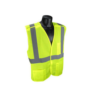 Gilet de sécurité haute visibilité personnalisé, classe 1 ANSI, imperméable, avec éclairage LED et logo personnalisé, idéal pour les travaux de construction - Product Image 5