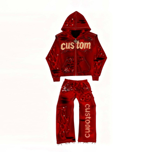 Survêtement surdimensionné pour homme OEM, ensemble de survêtement ample pour homme et ensemble de survêtement urbain pour homme pour les marques de vêtements - Product Image 6