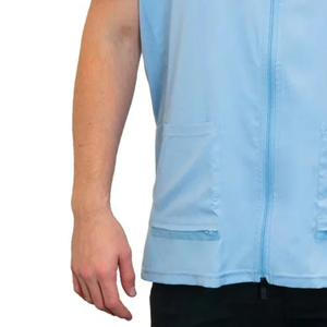 Barber Vest Salon Workers Easy <b>Iron</b> Quick Dry Cotton Polyester Fabric Durable Eco-Friendly High-quality OEM Customized - Product Image 5