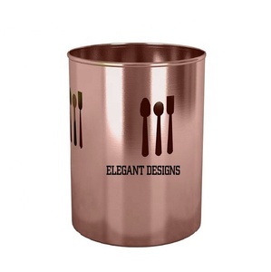 Soporte de utensilios de metal para orquídeas Vintage rústico hecho a mano, cestas de almacenamiento de cocina galvanizadas, diseño de aspecto Natural, cocina hecha a mano - Product Image 3