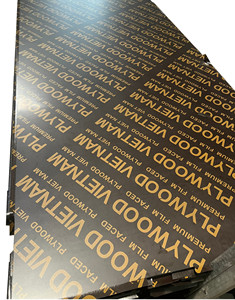 Contreplaqué filmé de qualité supérieure exporté du Vietnam, utilisé dans la construction, surface lisse, sans déformation, sans étalement. - Product Image 6