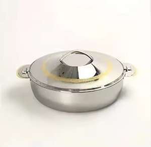Casserole en métal de qualité supérieure, design lisse, isolée, élégante, pour servir les aliments, catégorie des bols de service - Product Image 3