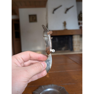 Easy Clean Metal Handle Custom Shape Silver Color Stainless Steel Separator Silver Metallic <b>Tea</b> <b>Infuser</b> Home and Kitchen Ware - Product Image 2