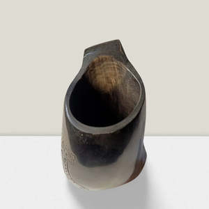 Mug à boire artisanal en corne de buffle véritable, écologique, rustique, tasse à boisson artisanale traditionnelle, personnalisable, haute qualité - Product Image 4
