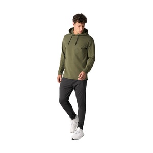 2025 hommes vert Olive pull à capuche doux coton polaire sweat à capuche pour décontracté hiver Streetwear utilisation - Product Image 2