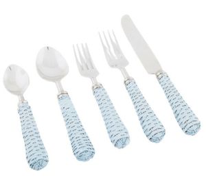 Ensemble de couverts vintage avec poignée en nacre, en acier inoxydable poli miroir, compatible lave-vaisselle, pour mariage et réceptions - Product Image 6