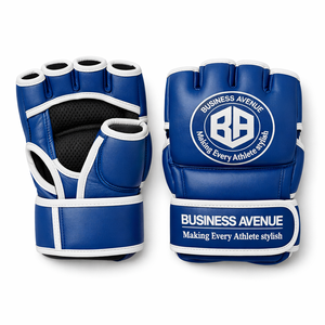 Guantes de Boxeo de Cuero MMA para Hombre, Servicio OEM, Hechos en Pakistán, Ligeros, Absorbentes de Humedad, Correa de Muñeca Ajustable para Adultos - Product Image 1