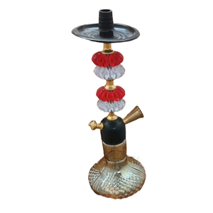 Elegante Set de Fumar Shisha con Artesanía Metálica Premium para Decoración de Salones, Hogares y Cafeterías, y Colección de Regalos - Product Image 1