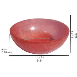 ชามสลัดเรซิ่นทำมือ ลายหินอ่อน แกะสลักอย่างประณีต ของตกแต่งบ้านสุดหรู บรรจุกล่อง นำเข้าจากอินเดีย เหมาะสำหรับงานแต่งงาน - Product Image 4