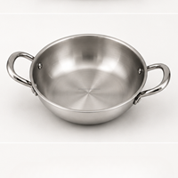 Ensemble de casseroles en acier inoxydable de qualité export, 10 pièces, compatible gaz, poignées rivetées, chauffe rapide, finition durable