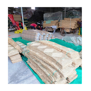 พรมปูพื้นสานจากหญ้าทะเลธรรมชาติ ทำด้วยมือ สำหรับตกแต่งบ้าน สำนักงาน ห้องนอน ห้องนั่งเล่น ห้องครัว - Product Image 1
