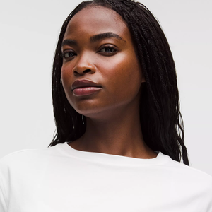 Breathable Women Long Sleeve Terry Logo Summer Tshirt 210G 100% Cotton Casual Home Wear Plain Custom <b>Pattern</b> Long Sleeve T-Shirt - Product Image 4