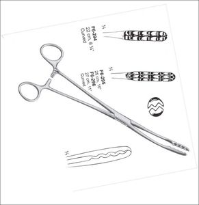 Pinzas Hemostáticas de 20 cm para Veterinaria, Pinzas para Alimentación de Reptiles, Pinzas Quirúrgicas/Médicas - Product Image 2