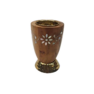 Luxury wooD Mabkhara <b>Oud</b> Burner for Home Decor and Fragrance Decorative Sandalwood Look Resin <b>Bakhoor</b> Burner - Product Image 2