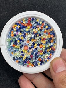 Zafiro natural multicolor suelto para la fabricación de joyas, anillos, colgantes, pendientes, regalo para mujeres. - Product Image 5