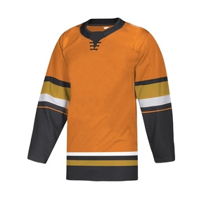 Maillots de hockey sublimés OEM, uniformes de hockey sur glace avec logo d'équipe personnalisé, maillots de style hockey sur glace - Product Image 5