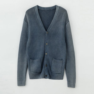 Cardigan pour homme, boutonné devant, en tricot, décontracté, à porter au quotidien, tenue d'hiver, cardigan pour homme - Product Image 1