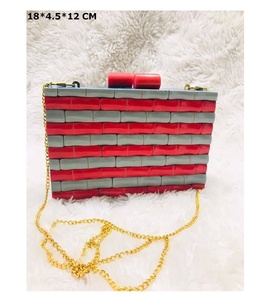 Bolsos de Diseñador, Bolsos de Mano con Cuentas de Resina, Cierre de Solapa, Bolsos de Fiesta de Noche para Mujer, Regalo de Cumpleaños - Product Image 3