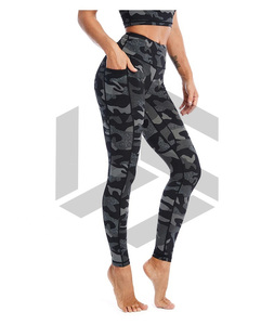 Custom Logo Design Women's New Style Sports Wear Crop Tops & <b>Legging</b> Solid <b>Pattern</b> Yoga Wear 2-Piece Set - Product Image 6