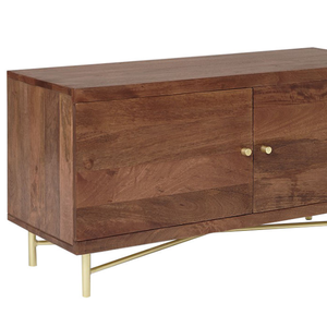 Un armario de dos puertas, duradero, resistente a la putrefacción y de gran éxito de ventas, con un diseño simple y moderno, perfecto para la sala de estar. - Product Image 2