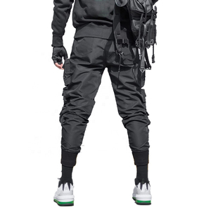 กางเกงวิ่งออกกำลังกายลำลองแฟชั่นสปอร์ตคาร์โก้สำหรับผู้ชาย ดีไซน์โลโก้ OEM รุ่นใหม่ล่าสุด - Product Image 4