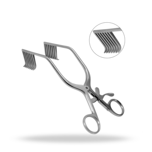 Rétracteur Miskimmon 23 cm pour neurochirurgie, rétracteur chirurgical de la colonne vertébrale pour exposition postérieure de la colonne vertébrale - Product Image 1