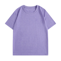 T-shirt court pour homme vert menthe à manches courtes, col rond, coupe classique, couleur unie, en jersey de coton teint en fil, anti-plis, personnalisable