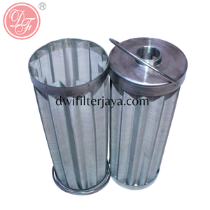 Cilindro de malla de alambre de cuña SS304 316L para separación de líquidos - Product Image 5
