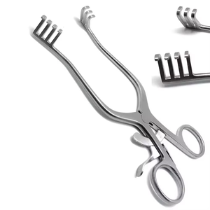 Rétracteurs auto-rétentionnels Weitlaner de qualité supérieure en acier inoxydable, réutilisables et autoclavables, rétracteurs tissulaires auto-rétentionnels Azicon Weitlaner - Product Image 4