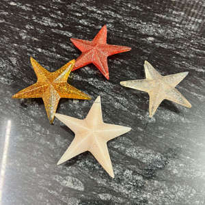 Étoile de Noël en résine personnalisée pour impression par sublimation Décoration de vacances parfaite Cadeau personnalisé pour la maison ou le bureau - Product Image 5