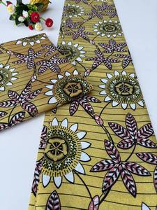 ผ้าพิมพ์ลายแอฟริกันและผ้าแองการาคัมบริกคุณภาพสูง ลายหลากสี เหมาะสำหรับเสื้อผ้าพื้นเมืองและเสื้อผ้าสมัยใหม่ - Product Image 3