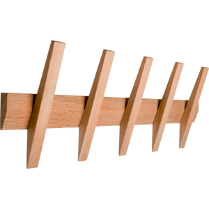 Perchero de metal y madera, diseño moderno, precio económico, último modelo de perchero de madera con barra. - Product Image 5